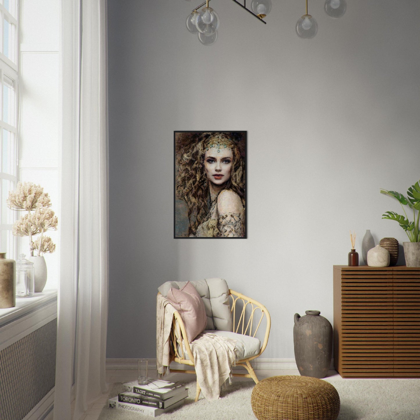 Tatiana, Museum-Quality Matte Paper Wooden Framed Poster