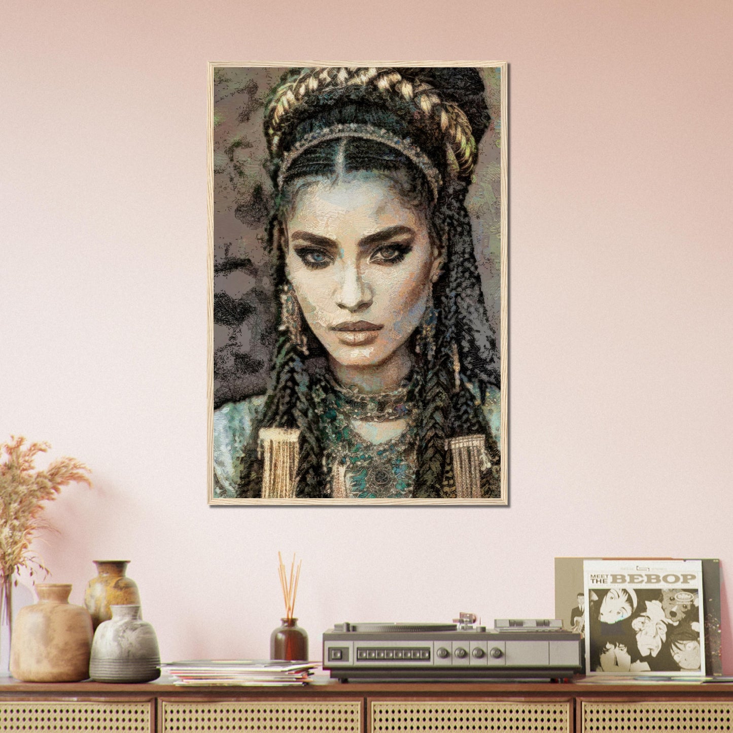 Nora, Museum-Quality Matte Paper Wooden Framed Poster