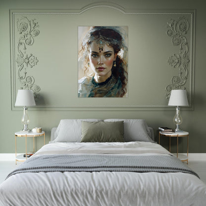 Linda, Aluminum Print