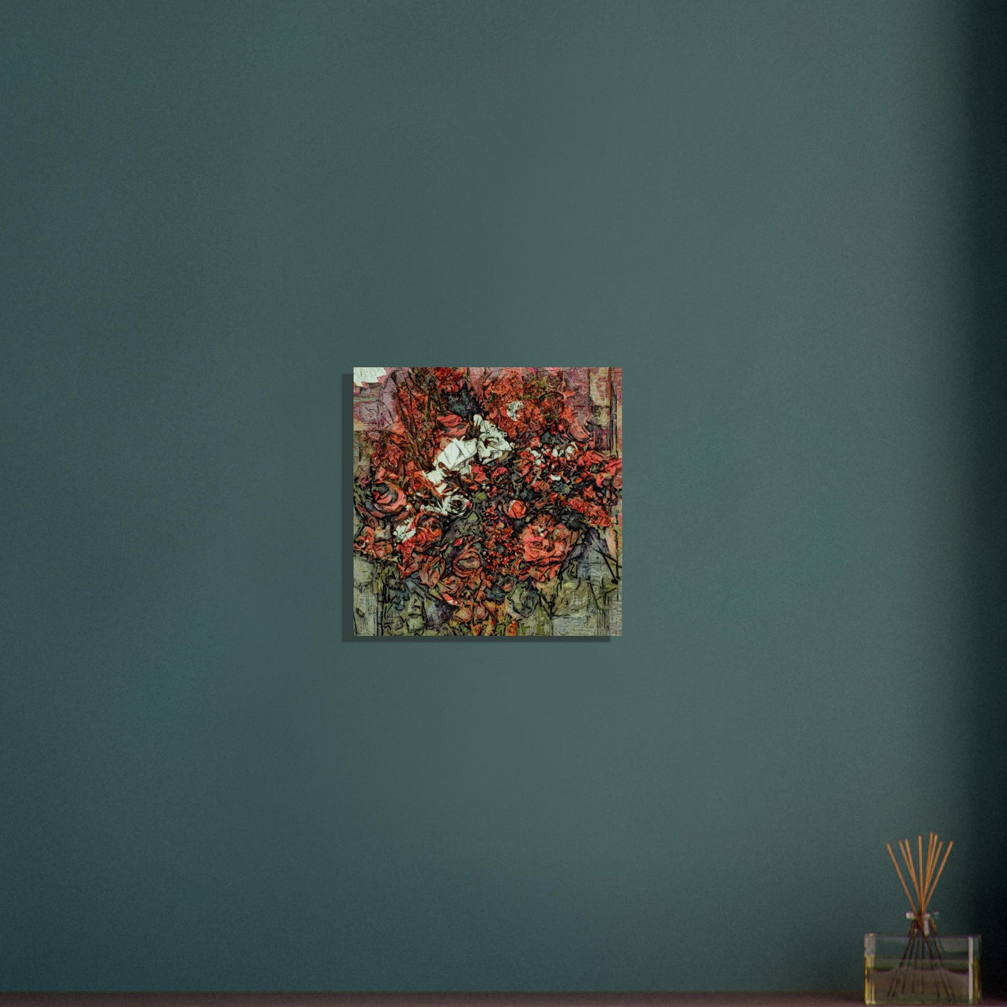 Flowers study 12, Wood Prints