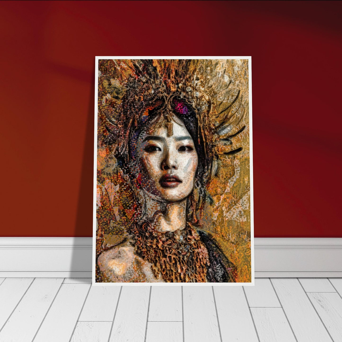 Jade, Museum-Quality Matte Paper Wooden Framed Poster