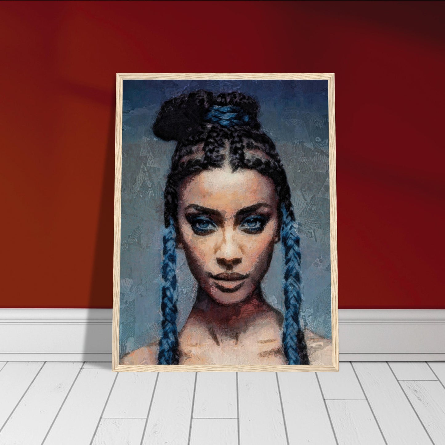 Kalia, Museum-Quality Matte Paper Wooden Framed Poster