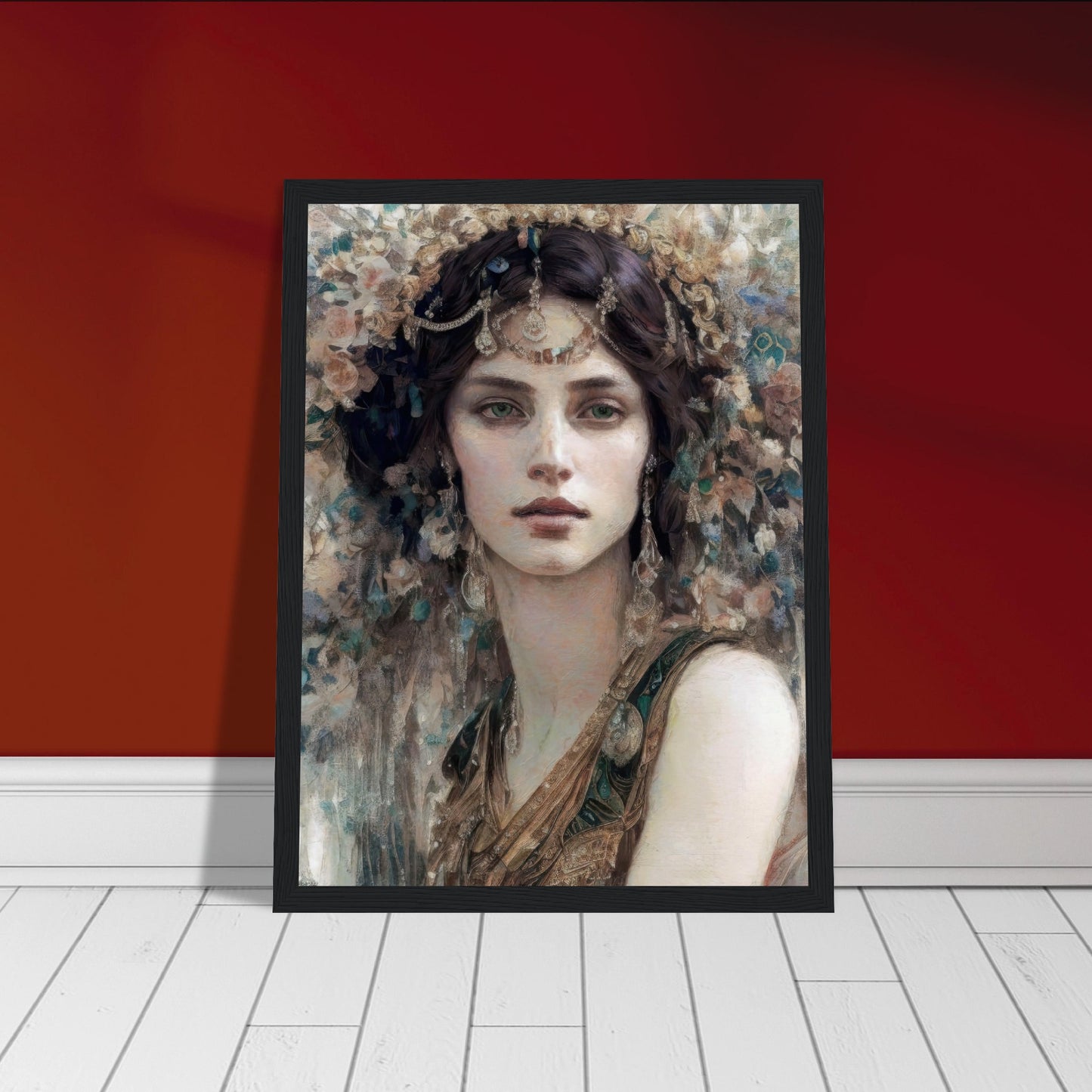 Anais, Museum-Quality Matte Paper Wooden Framed Poster