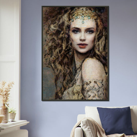 tatiana, Museum-Quality Matte Paper Metal Framed Poster