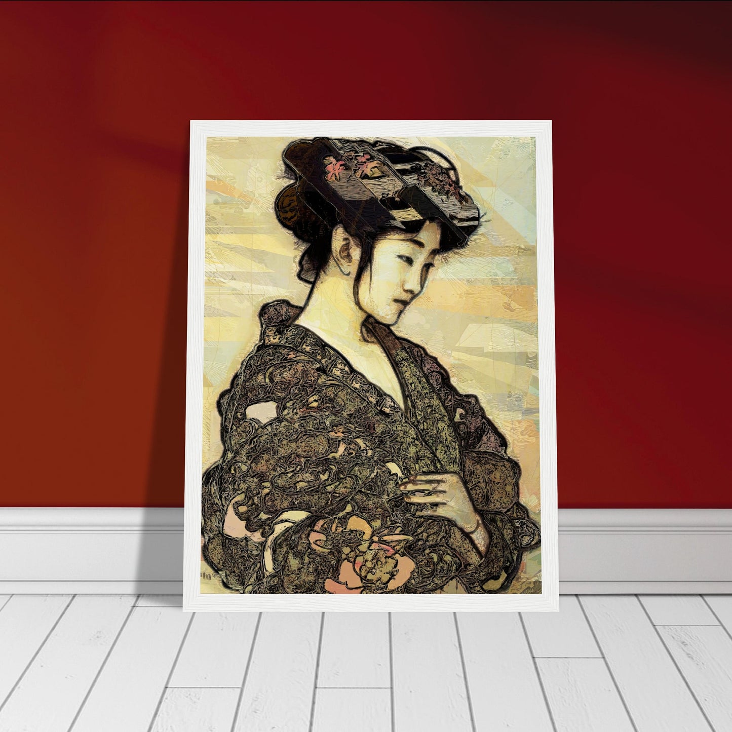 Kazami, Museum-Quality Matte Paper Wooden Framed Poster