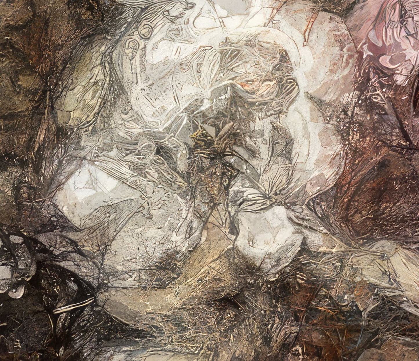 Flowers study 11, Canvas