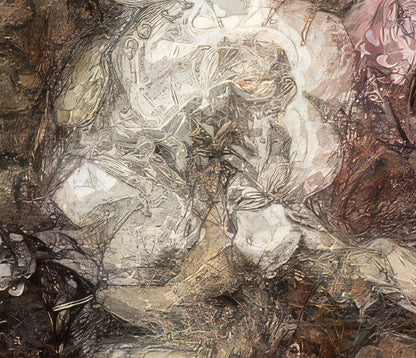 Flowers study 11, Canvas