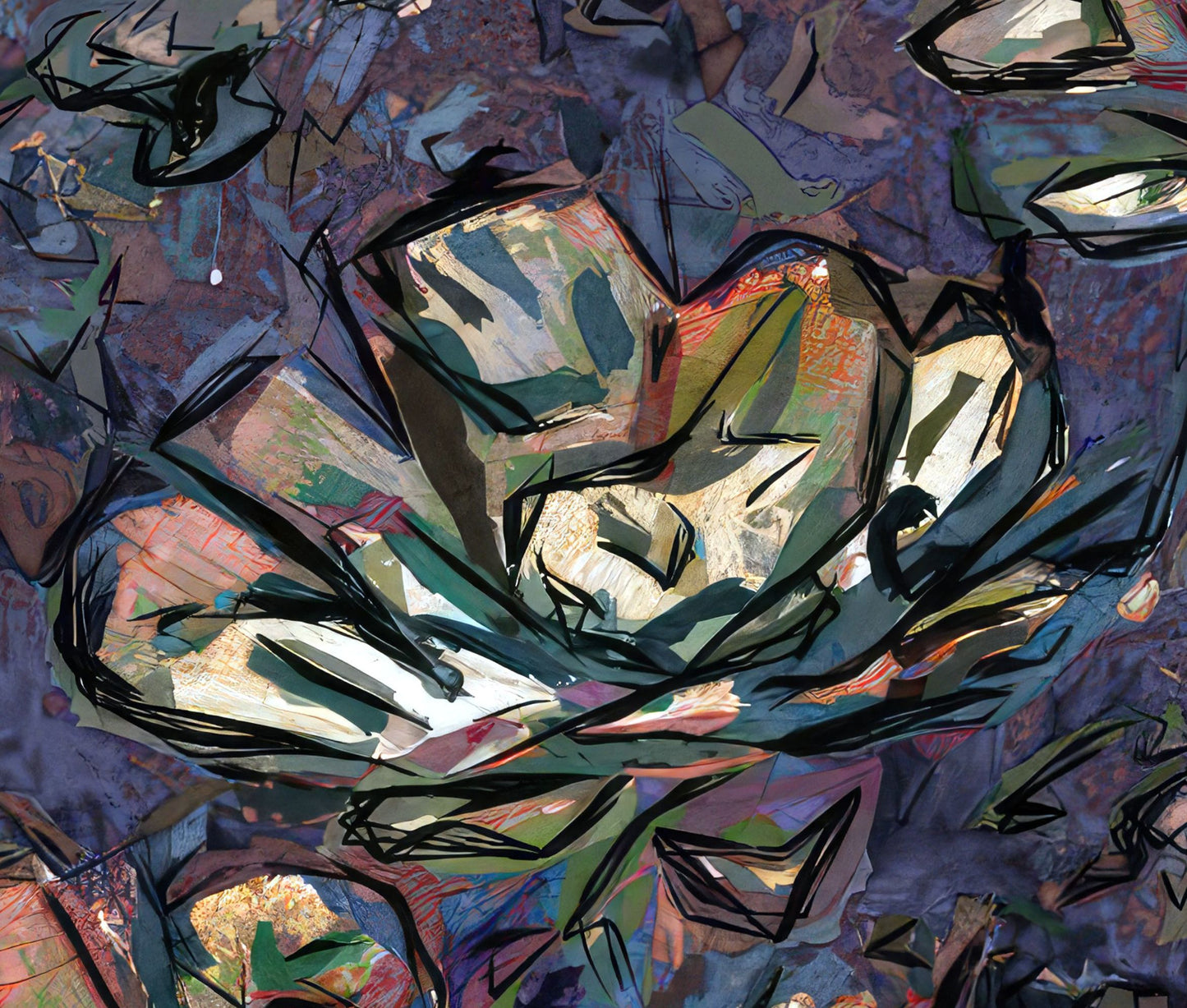 Flowers study 5,  Acrylic Glass