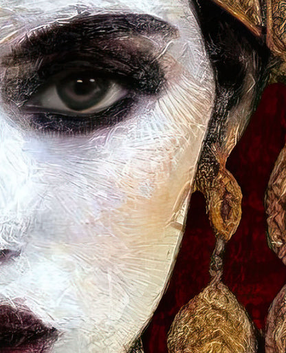 Yaba, Acrylic Glass on Metal