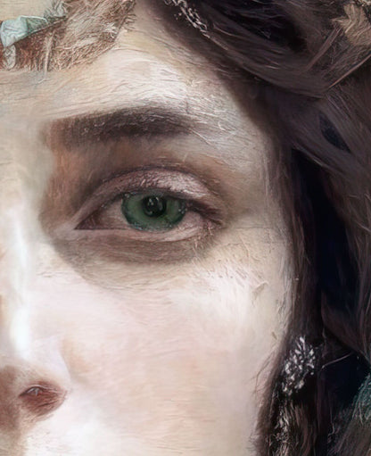 Anais, Acrylic Glass on Metal