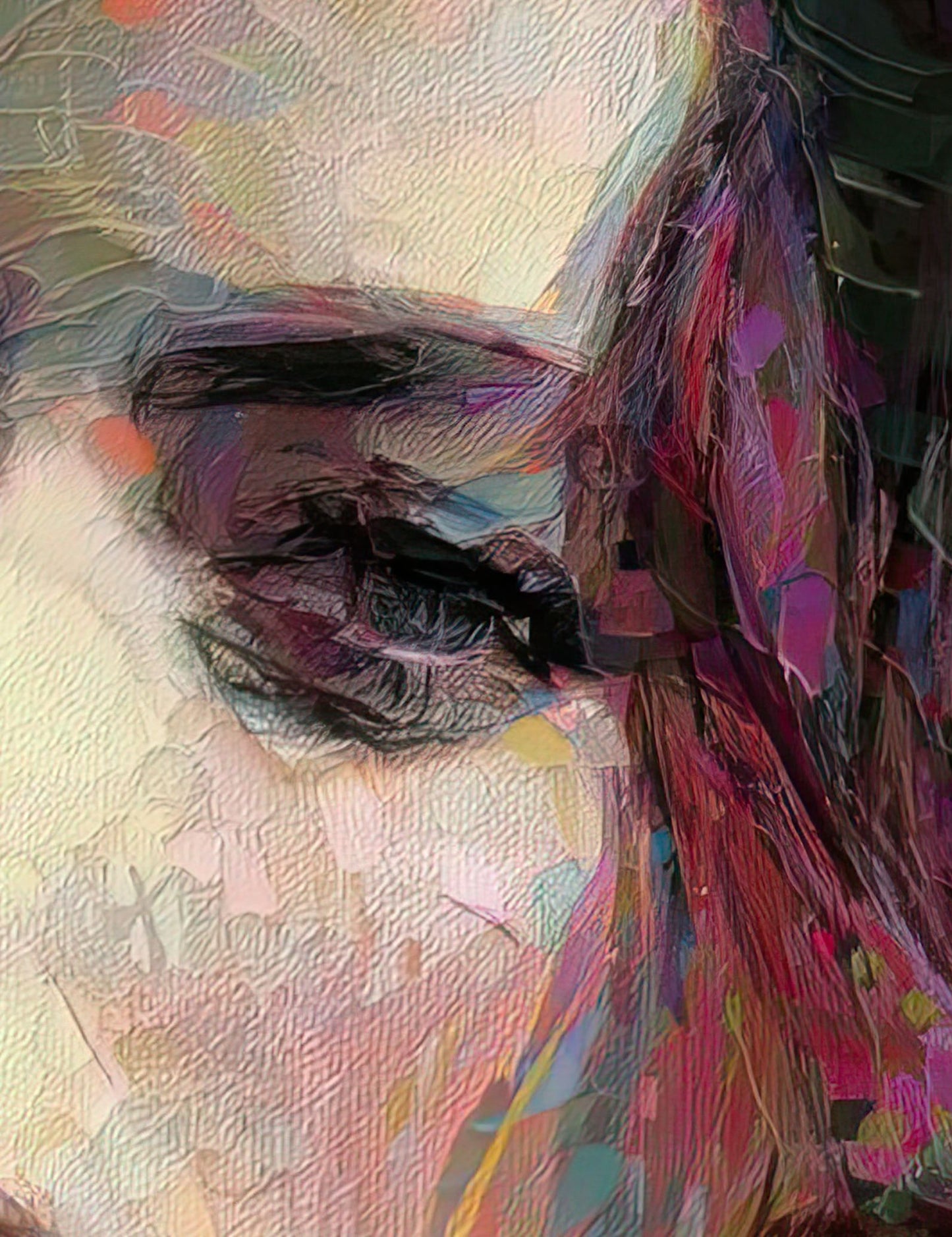 Emmy, Acrylic Glass on Metal