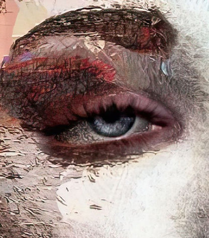 Mia, Acrylic Glass on Metal