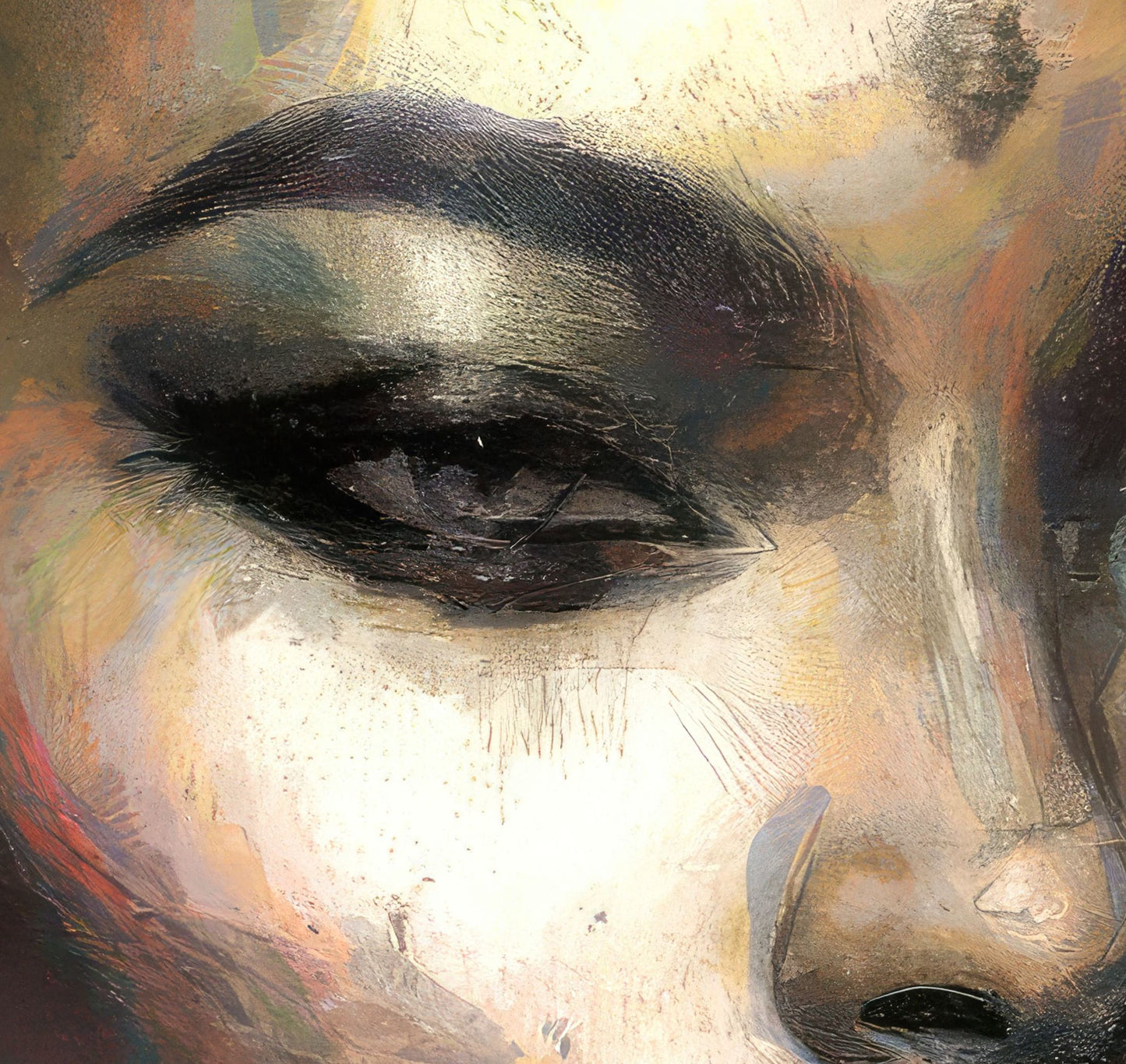 Assa, Acrylic Glass on Metal