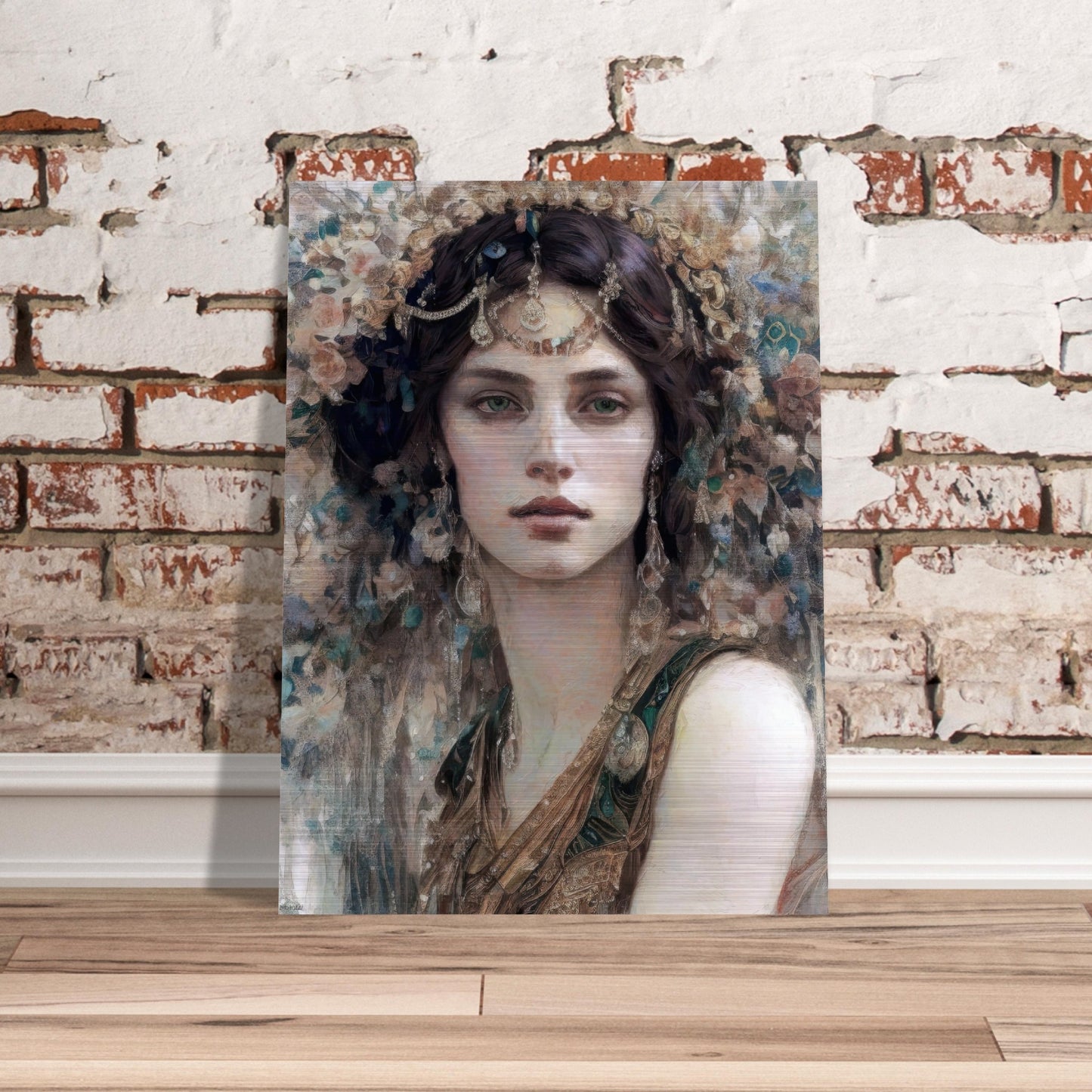 Anais, Brushed Aluminum Print
