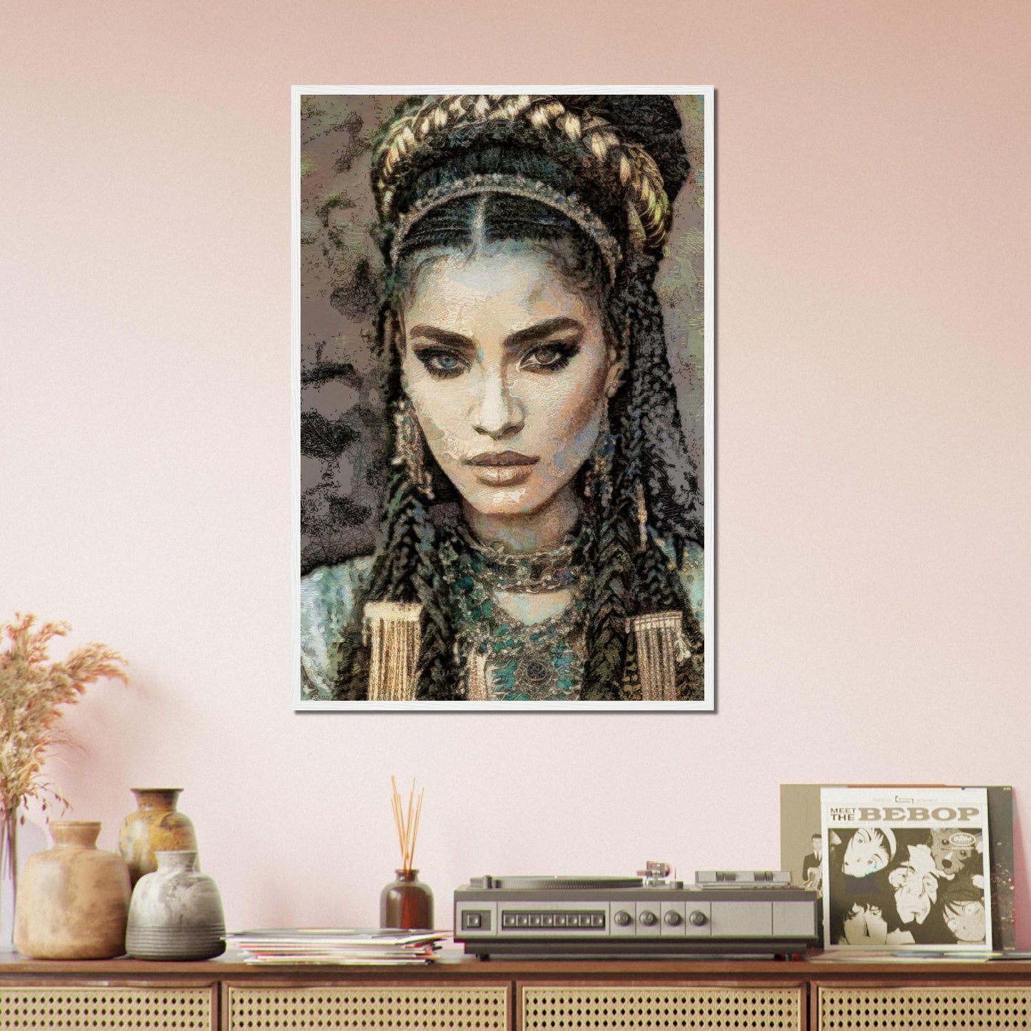 Nora, Museum-Quality Matte Paper Wooden Framed Poster