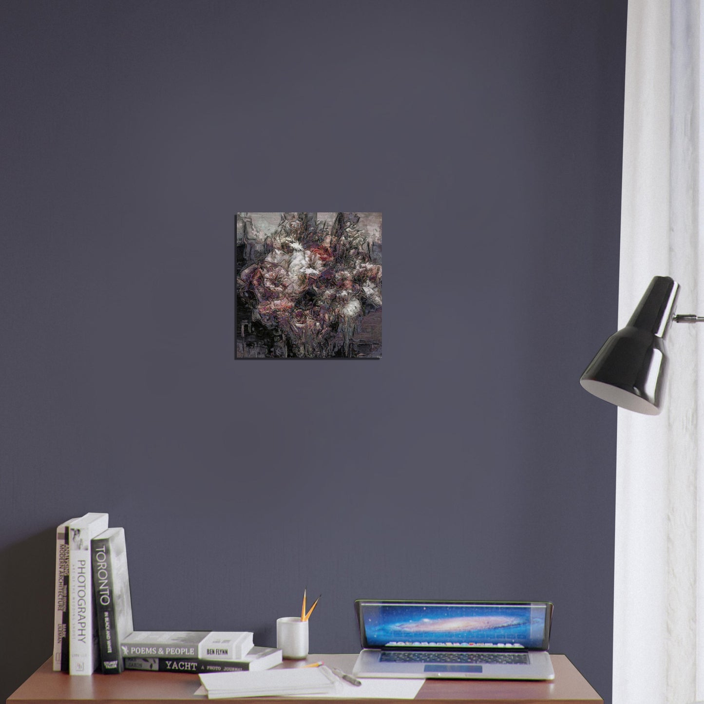 Flowers study 16, Brushed Aluminum Print