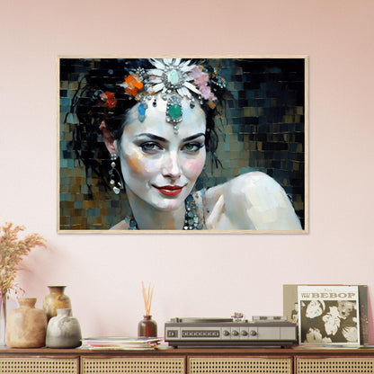 Sophia, Museum-Quality Matte Paper Wooden Framed Poster