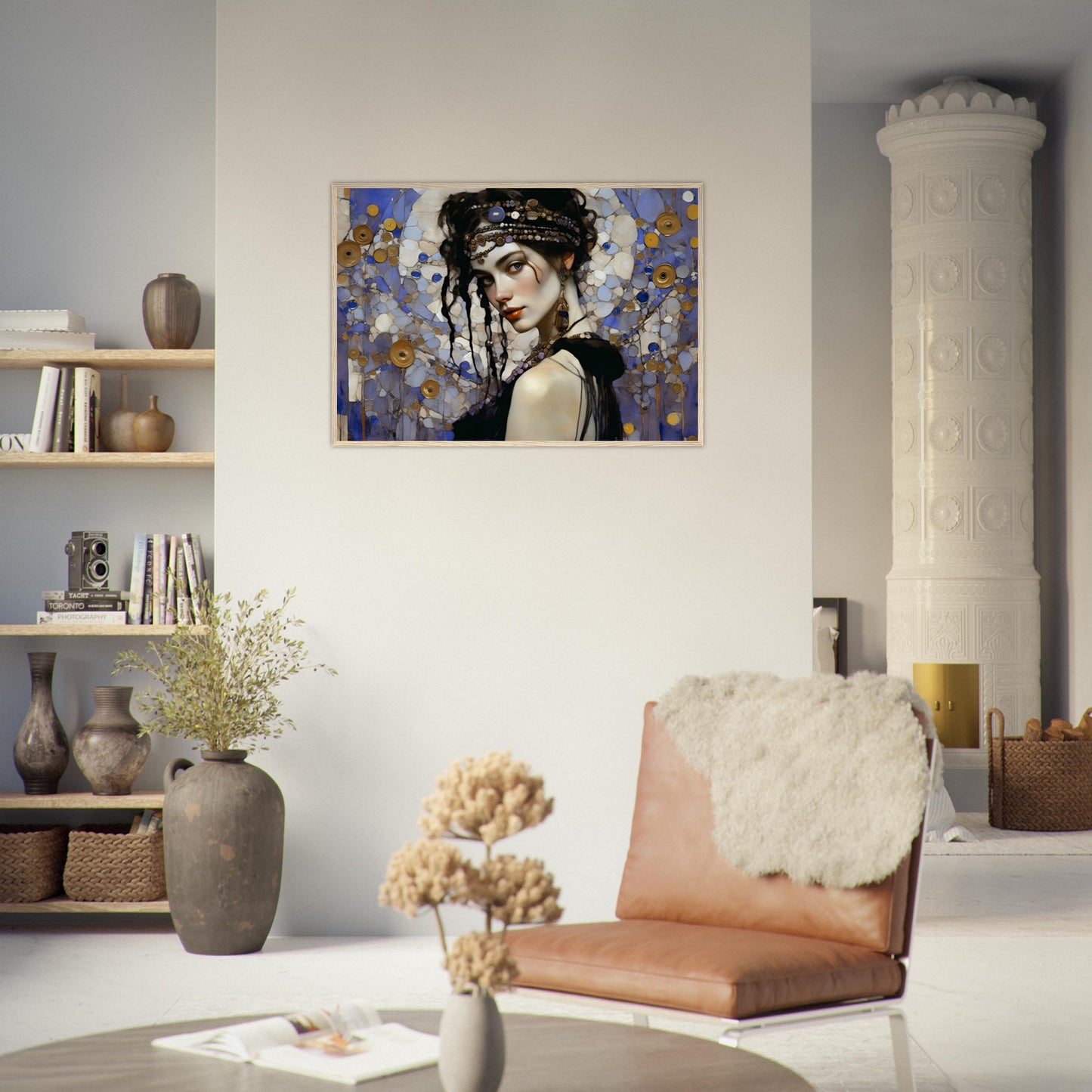 Romy, Museum-Quality Matte Paper Wooden Framed Poster