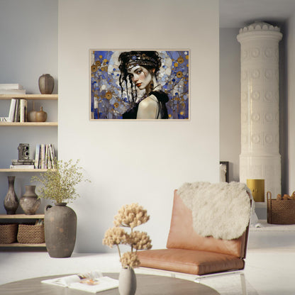 Romy, Museum-Quality Matte Paper Wooden Framed Poster