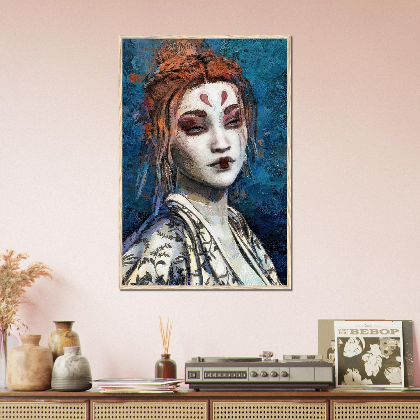 Mia, Museum-Quality Matte Paper Wooden Framed Poster