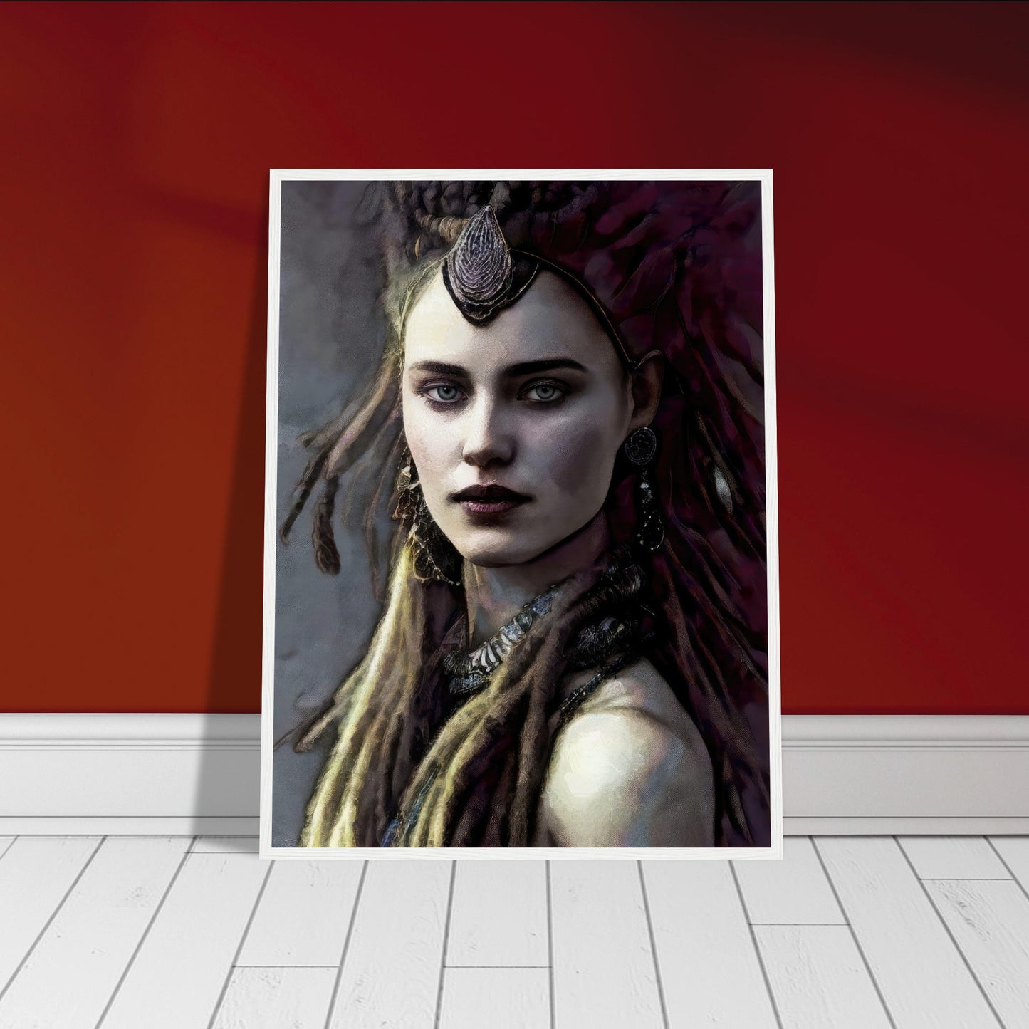 Inger, Museum-Quality Matte Paper Wooden Framed Poster