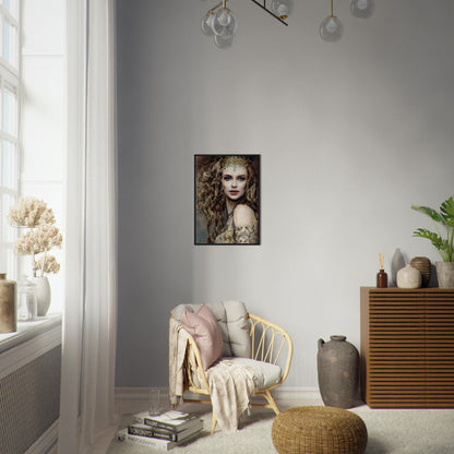 Tatiana, Museum-Quality Matte Paper Wooden Framed Poster