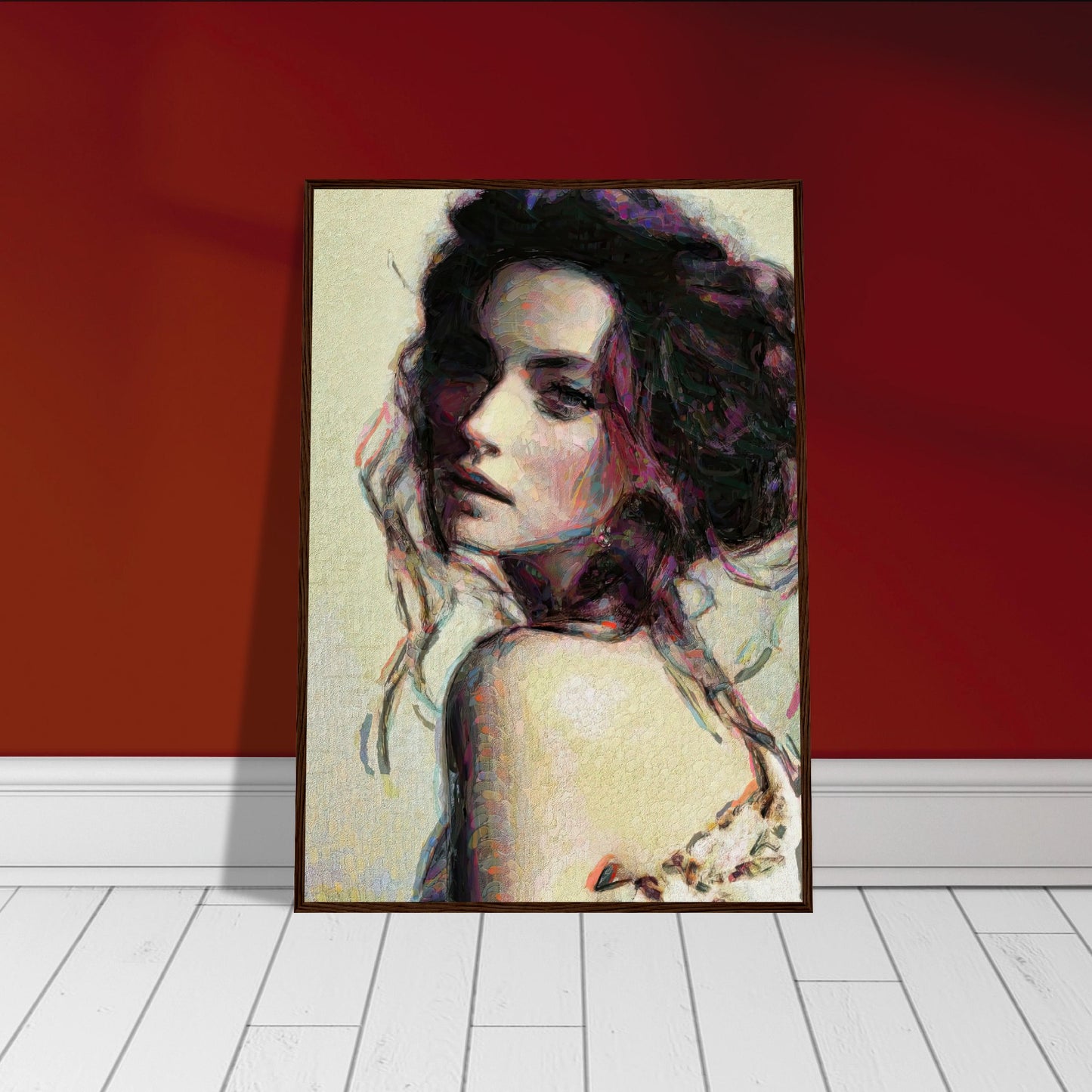 Emmy, Museum-Quality Matte Paper Wooden Framed Poster