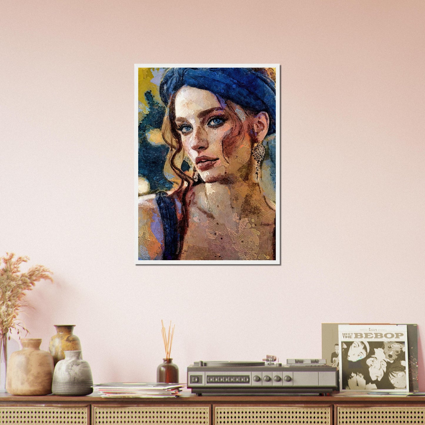 Kylie, Museum-Quality Matte Paper Wooden Framed Poster
