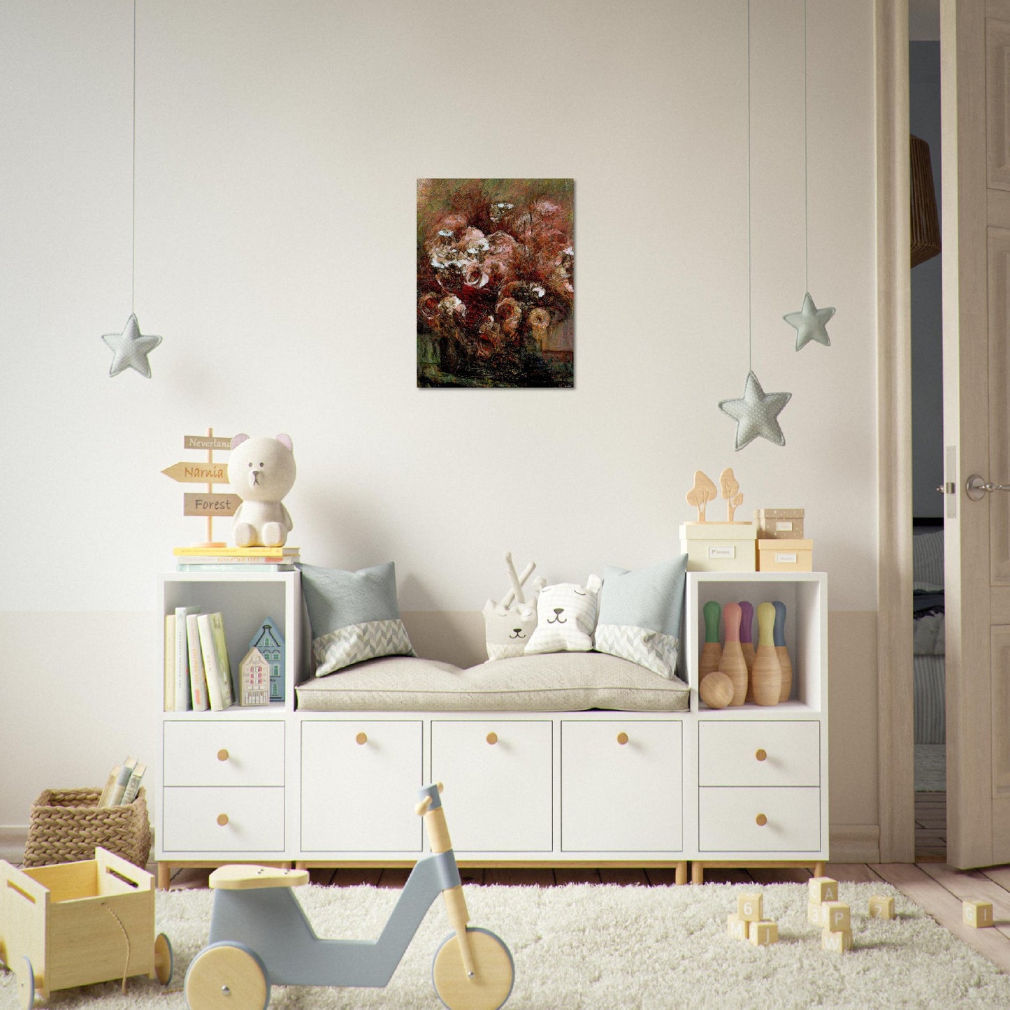 Flowers study 29, Foam Portrait