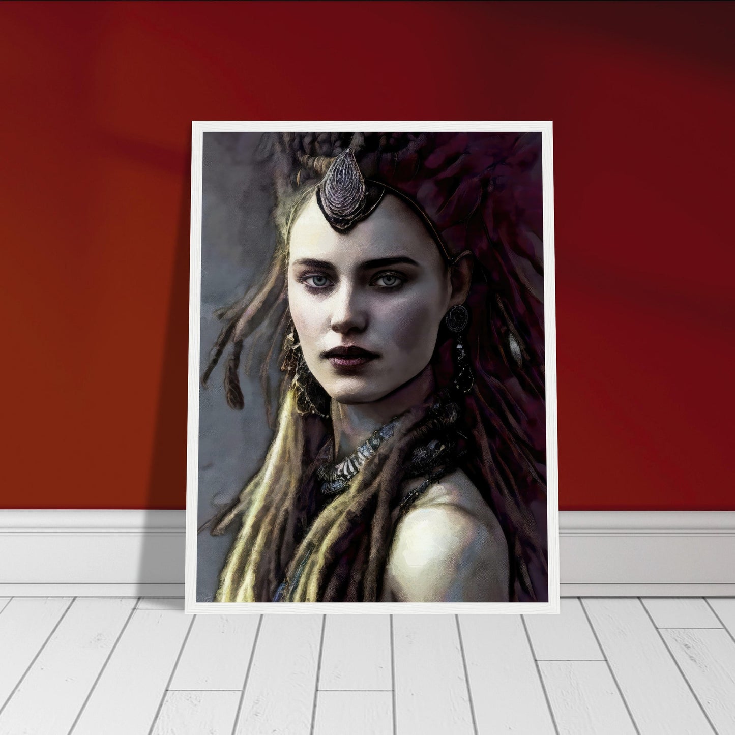 Inger, Museum-Quality Matte Paper Wooden Framed Poster