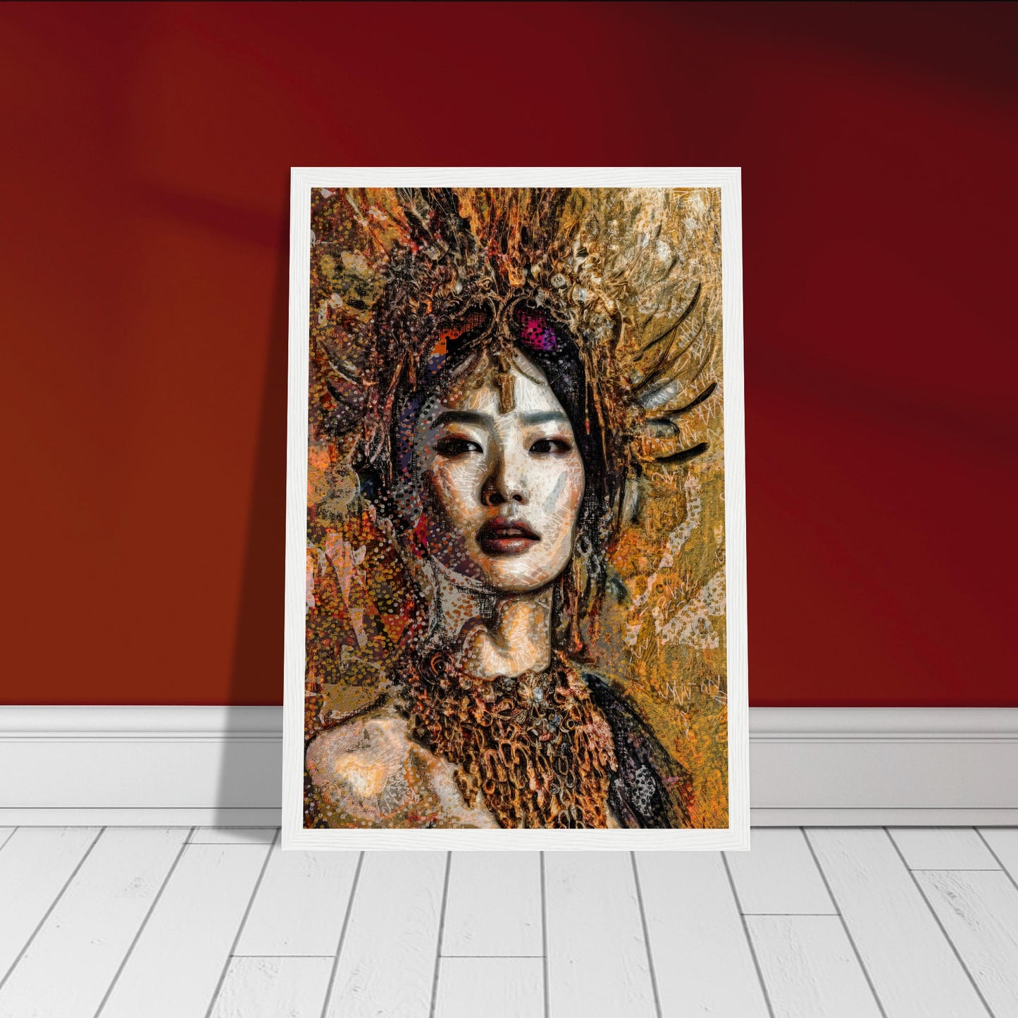 Jade, Museum-Quality Matte Paper Wooden Framed Poster