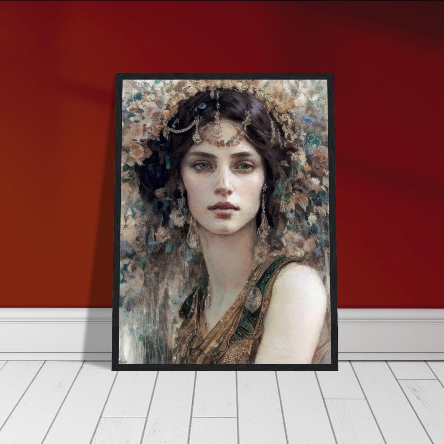 Anais, Museum-Quality Matte Paper Wooden Framed Poster