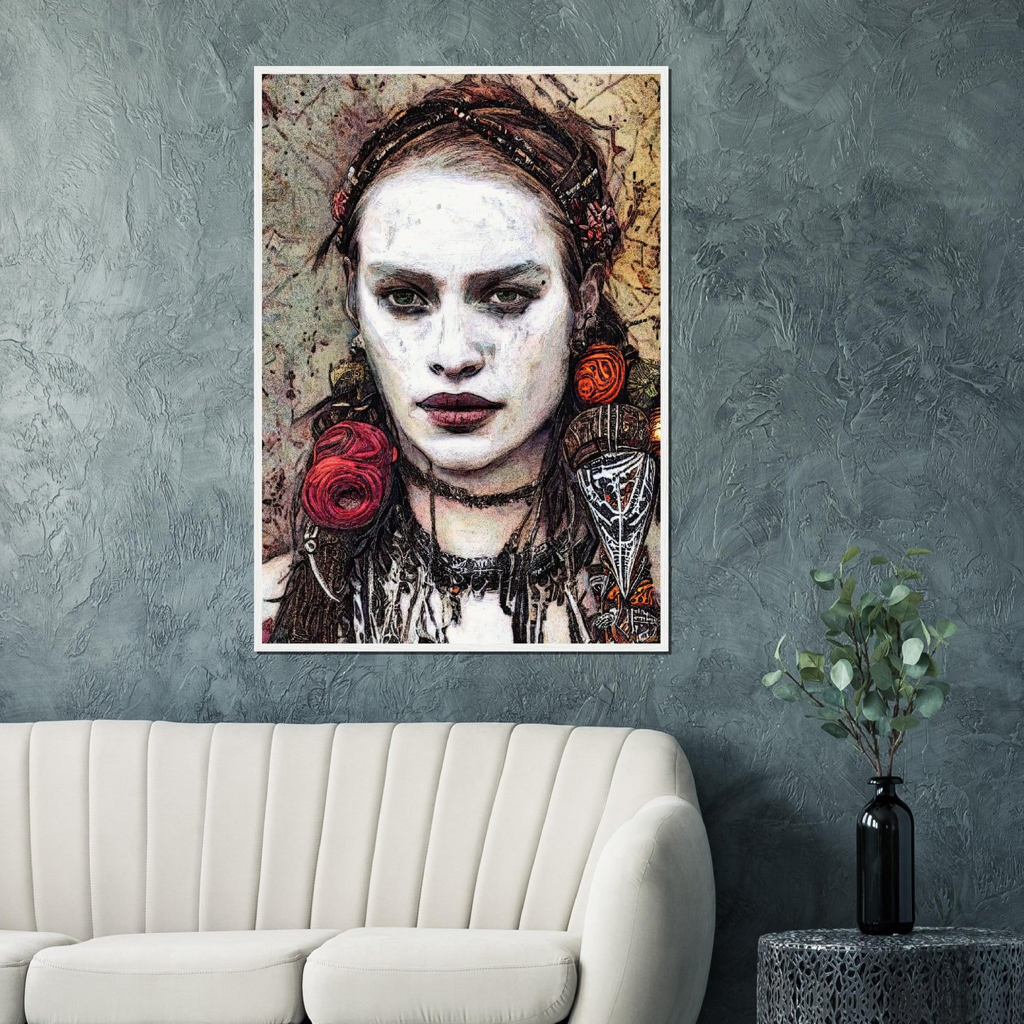 Freja, Museum-Quality Matte Paper Wooden Framed Poster