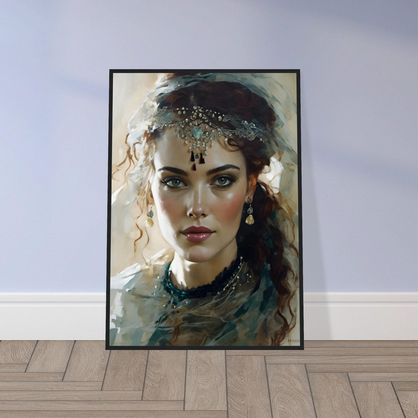 Linda, Museum-Quality Matte Paper Wooden Framed Poster