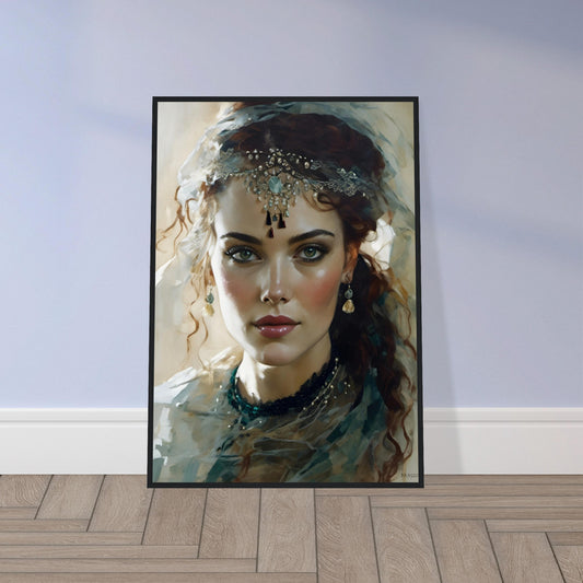 Linda, Museum-Quality Matte Paper Wooden Framed Poster