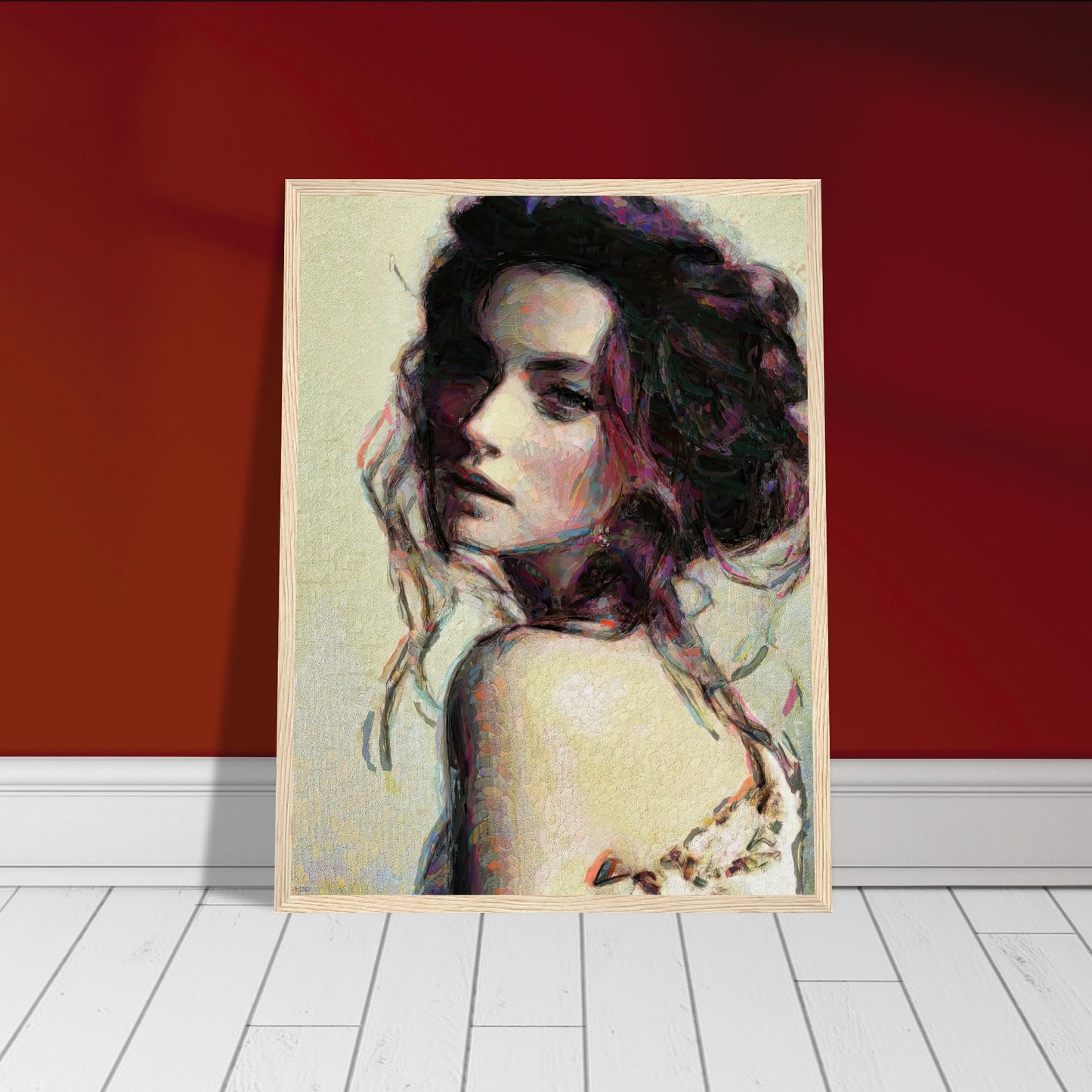 Emmy, Museum-Quality Matte Paper Wooden Framed Poster