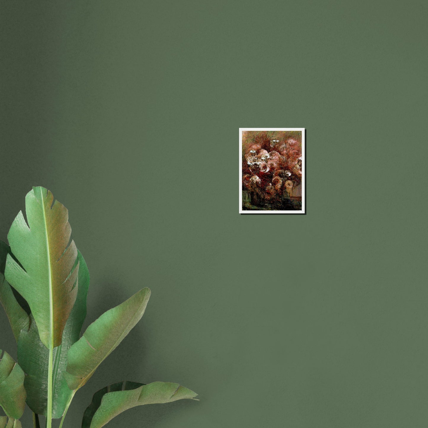 Flowers study 29, Museum-Quality Matte Paper Wooden Framed Poster