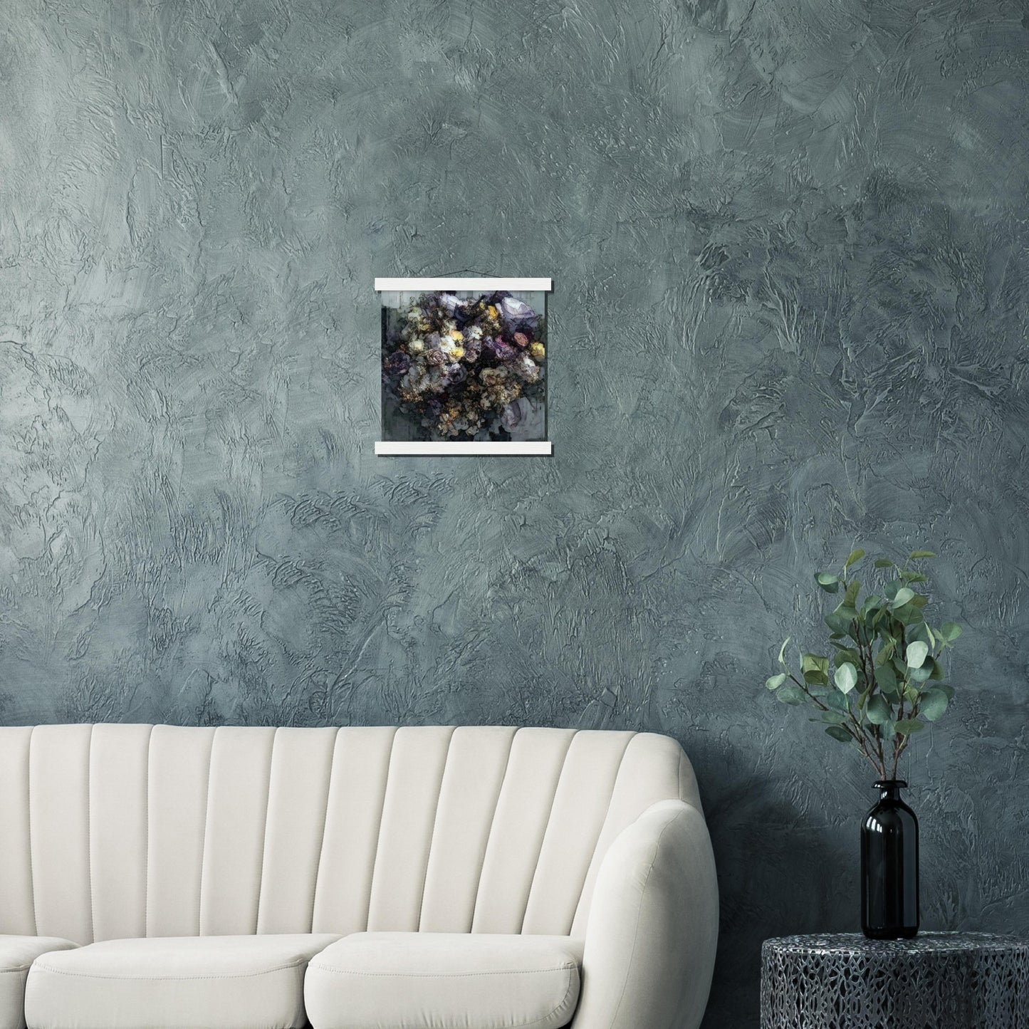 Flowers study 2, Museum-Quality Matte Paper Poster with Hanger