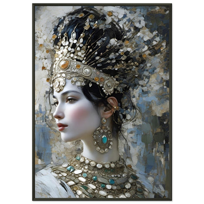Kyria, Premium Matte Paper Metal Framed Poster
