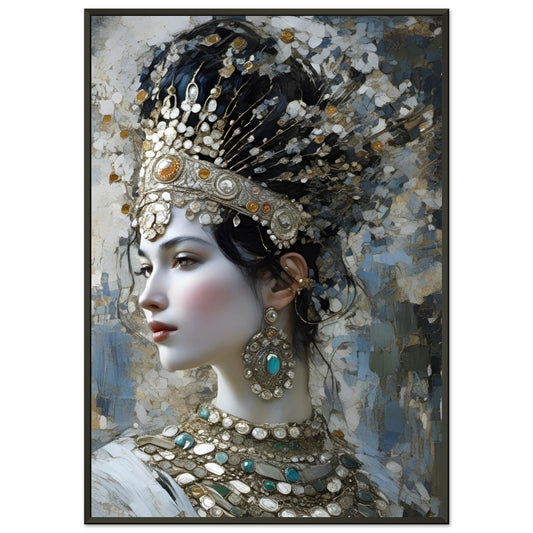 Kyria, Premium Matte Paper Metal Framed Poster