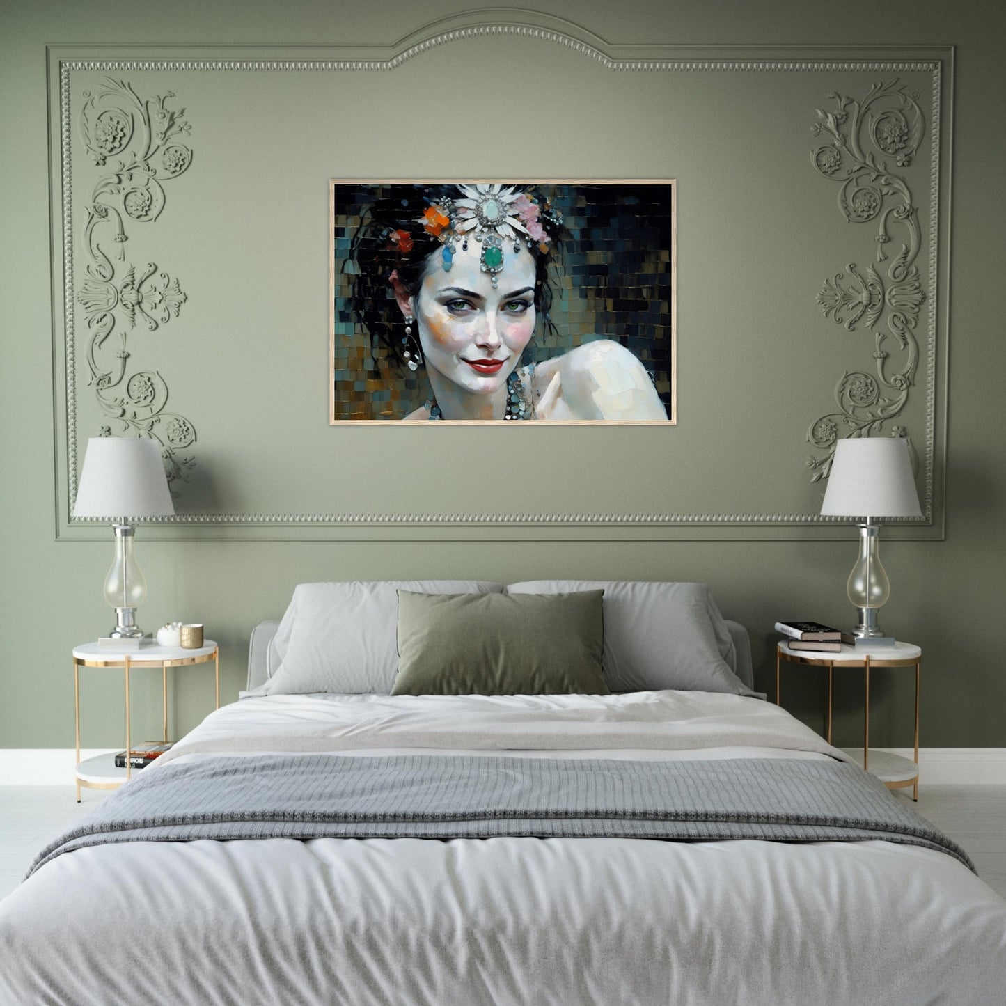 Sophia, Museum-Quality Matte Paper Wooden Framed Poster