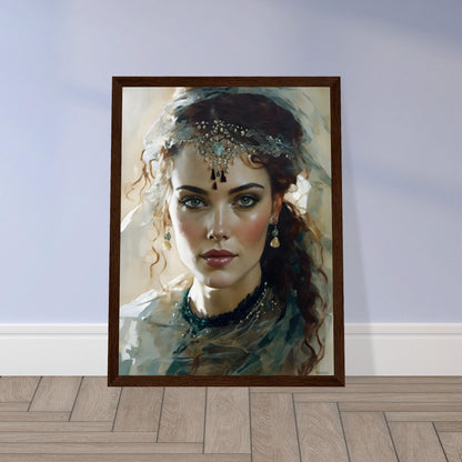 Linda, Museum-Quality Matte Paper Wooden Framed Poster