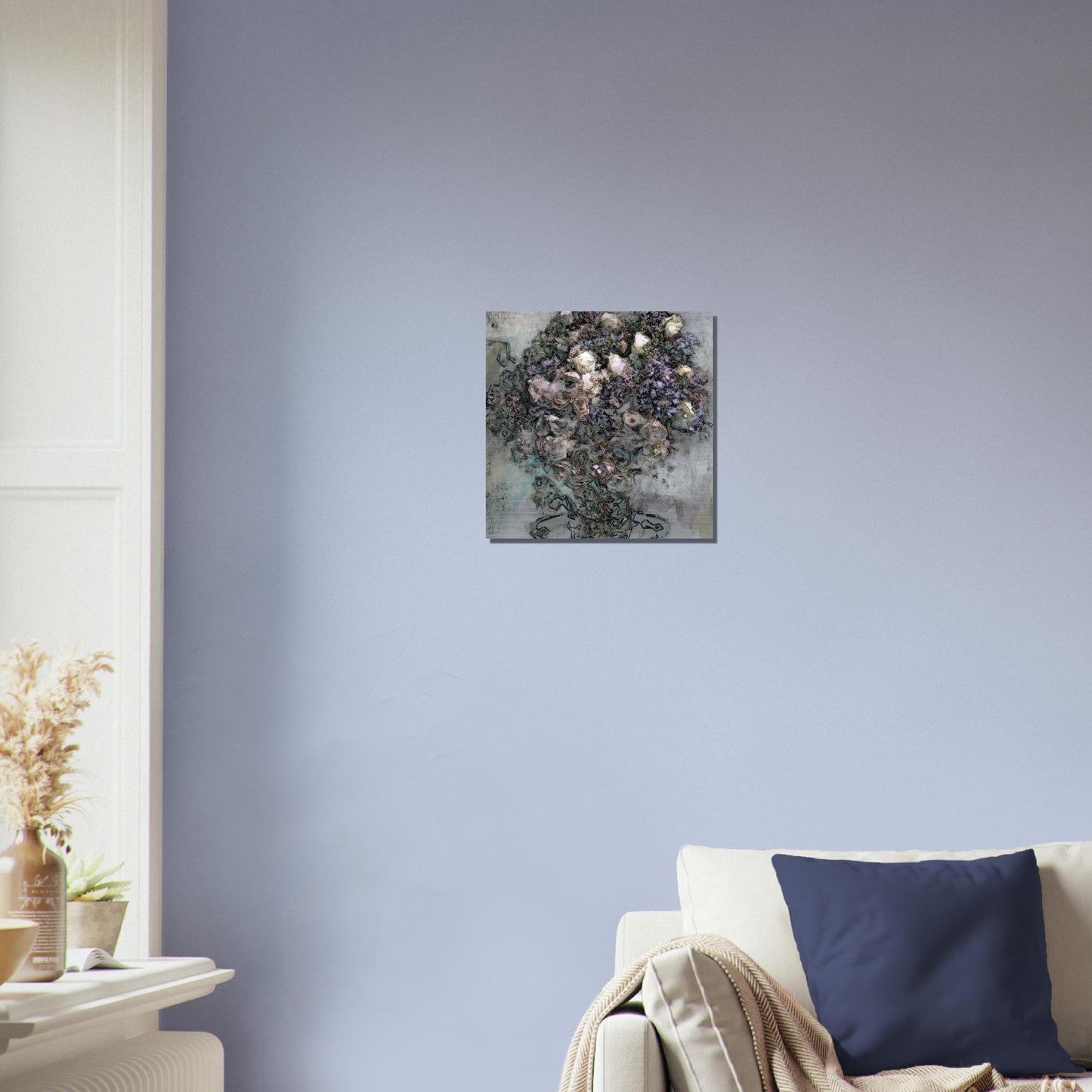 Flowers study 7, Brushed Aluminum Print