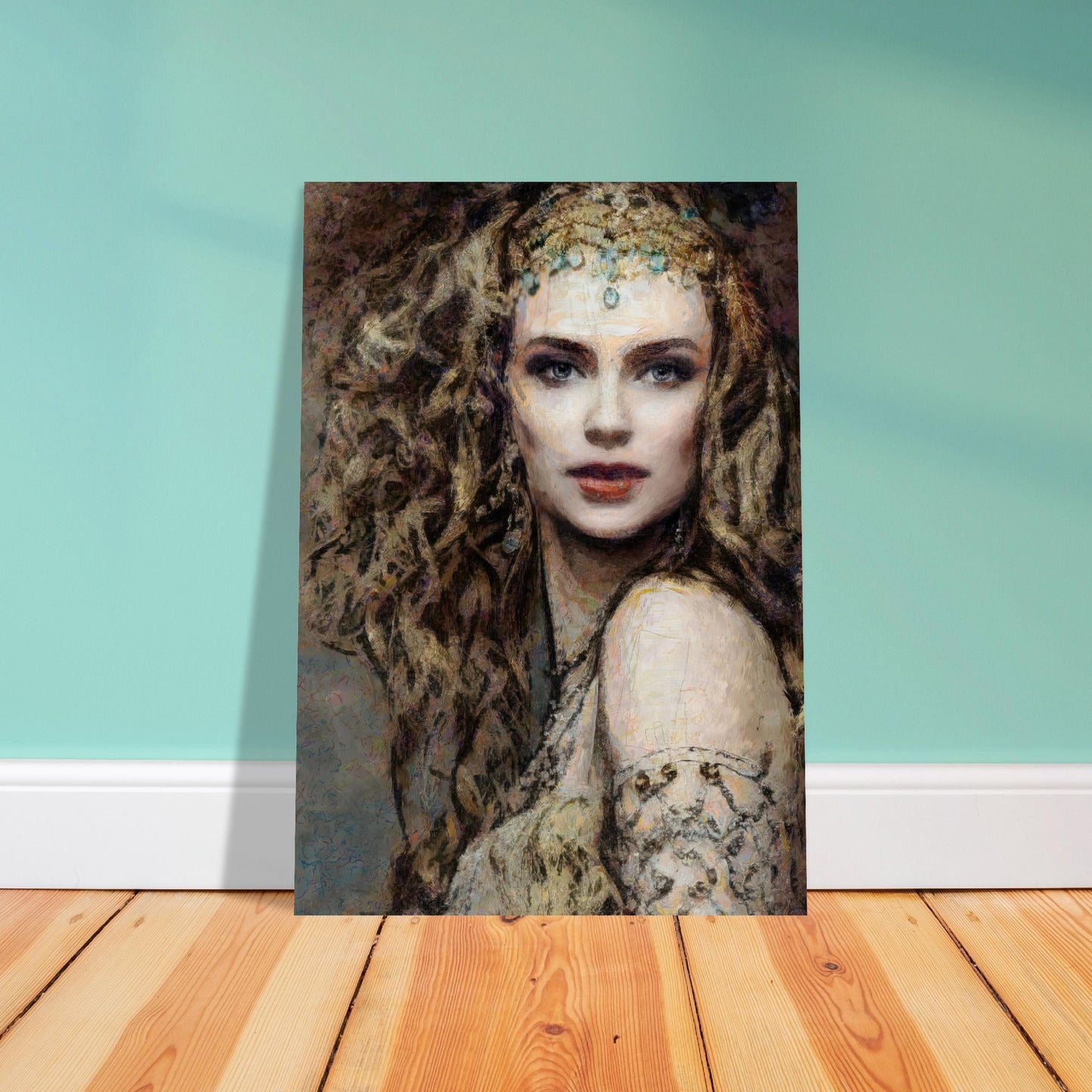 Tatiana, Foam Portrait