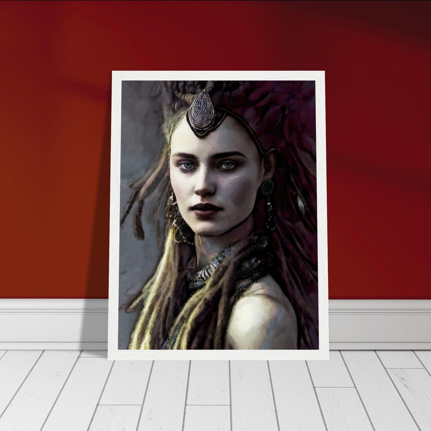 Inger, Museum-Quality Matte Paper Wooden Framed Poster