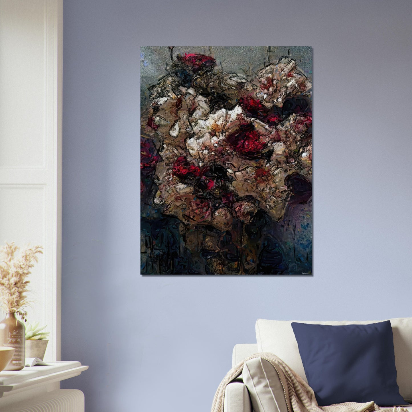 Flowers study 23, Foam Portrait