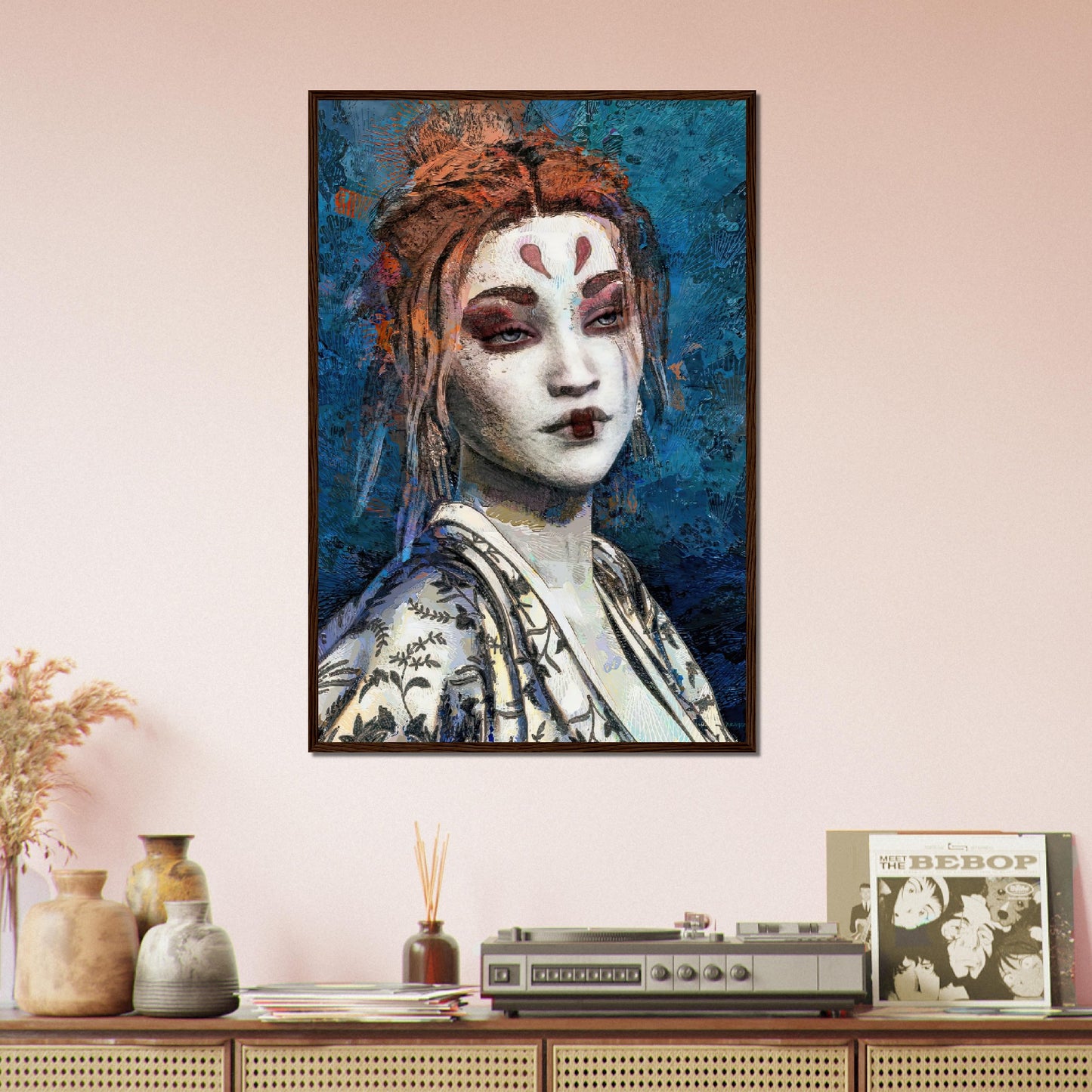 Mia, Museum-Quality Matte Paper Wooden Framed Poster