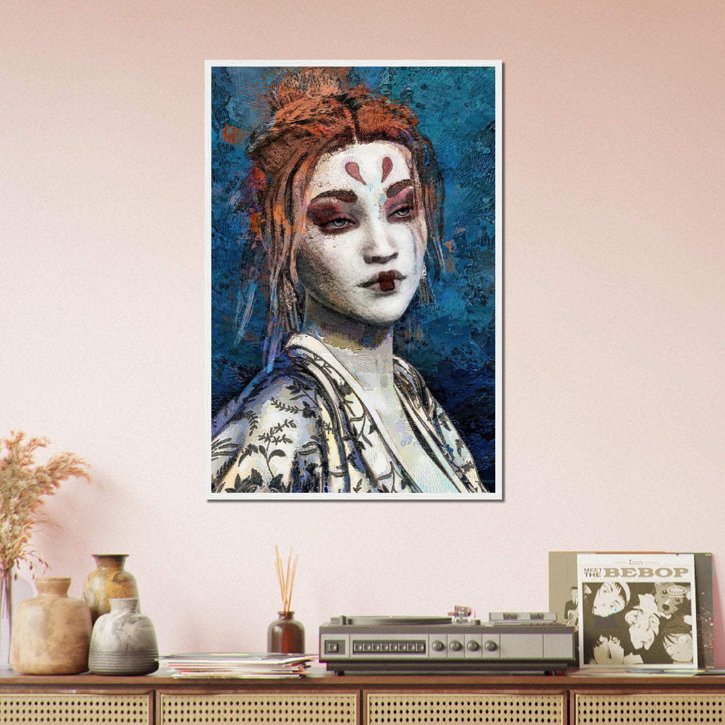 Mia, Museum-Quality Matte Paper Wooden Framed Poster