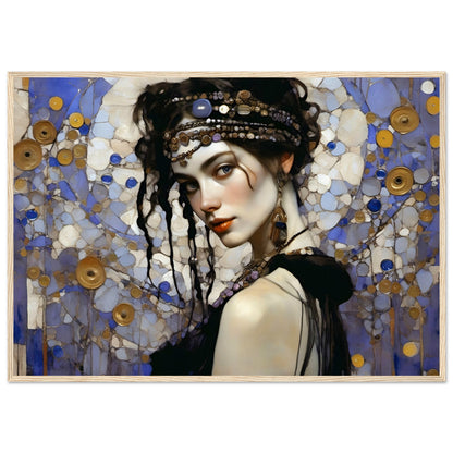 Romy, Museum-Quality Matte Paper Wooden Framed Poster