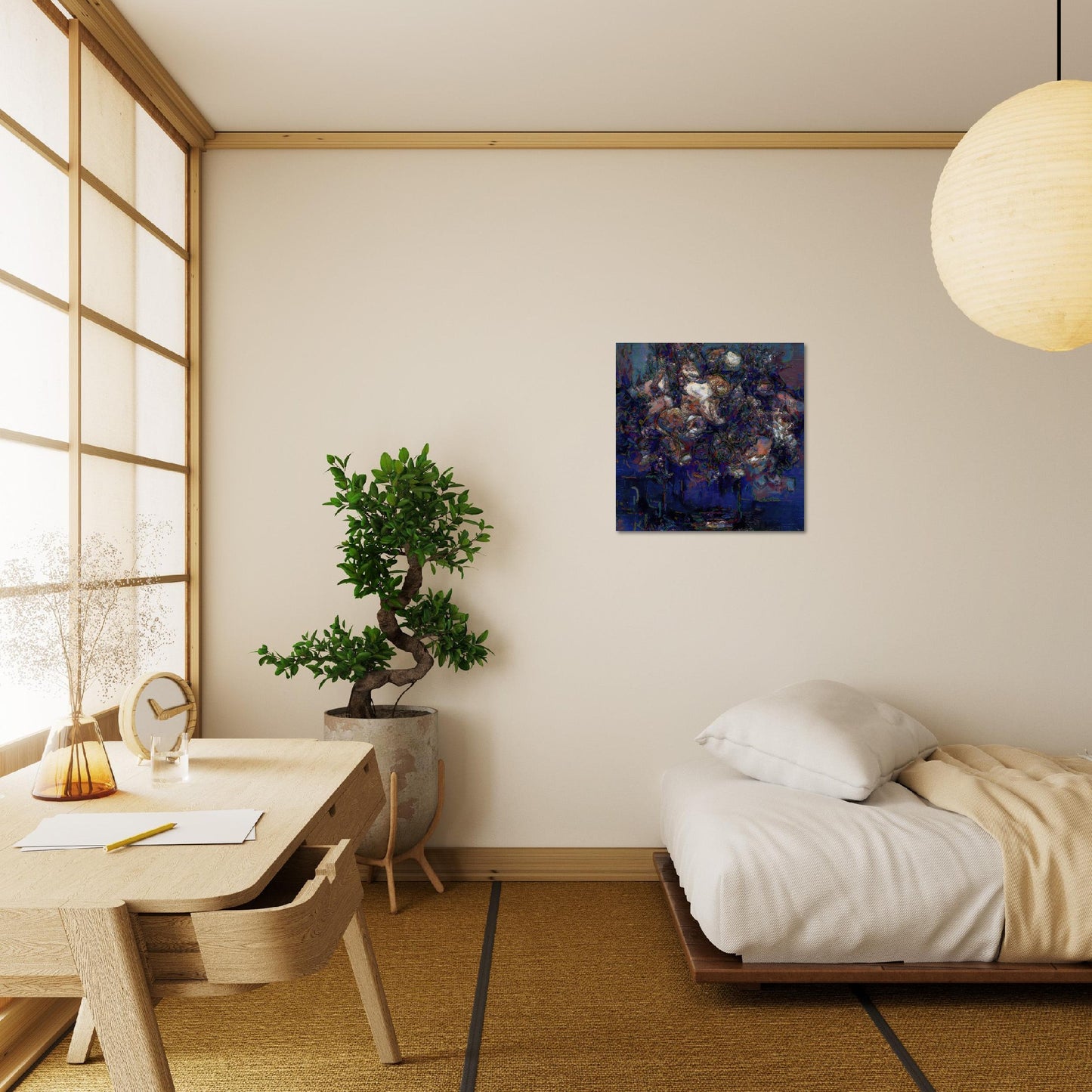 Flowers study 6, Brushed Aluminum Print